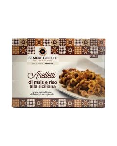 ANELLETTI MAIS E RISO ALLA SICCOTTI - 250gr