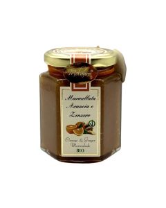 MARMELLATA DI ARANCE E ZENZERO BIO 230GR.