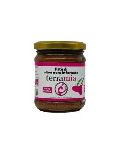 PATE' OLIVE NERE TERRAMIA 180g